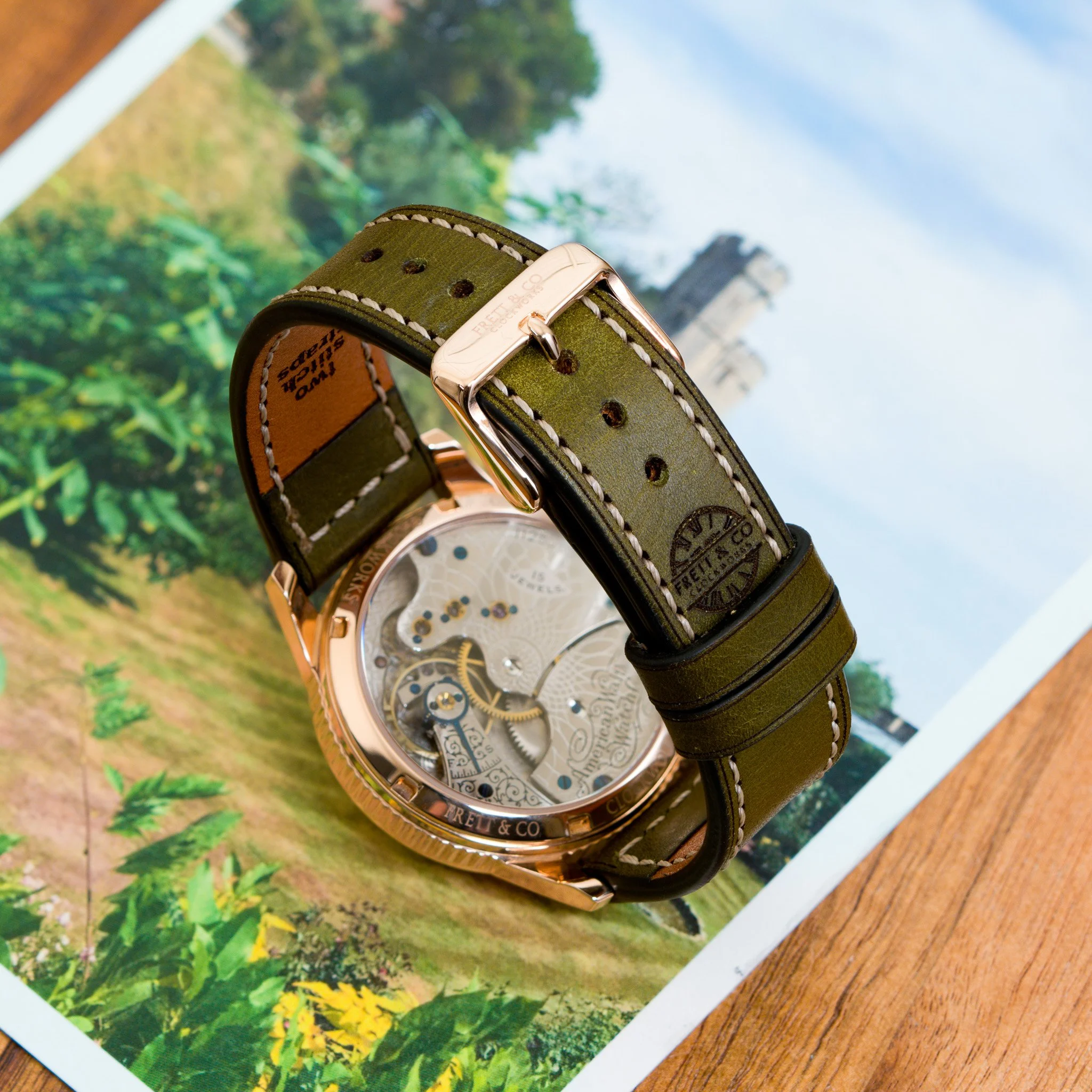 Waltham デジタル クォーツ 腕時計 本体ジャンク Waltham pocket watch conversion — Frett & Co Clockworks